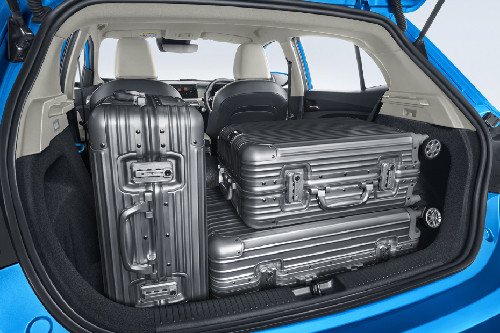 Trunk Open Closer View of 3 Hybrid Plus