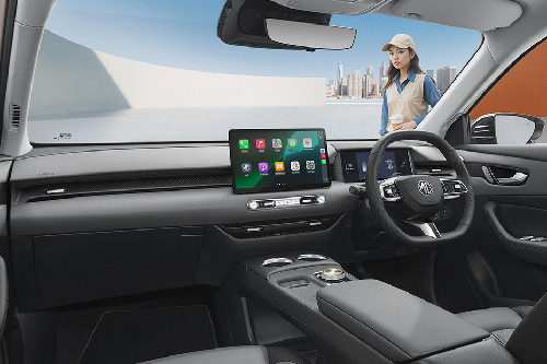 Dashboard View of S5 EV