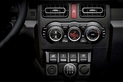 Front AC Controls of ซูซูกิ Jimny