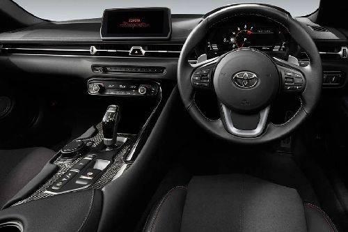 Dashboard View of GR Supra