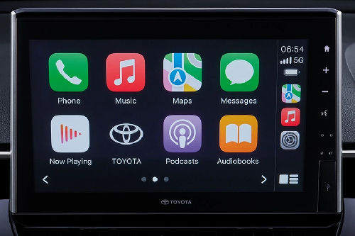 Corolla Cross touch screen