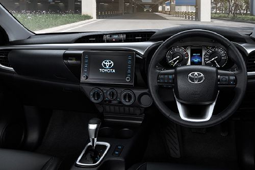 Dashboard View of Hilux Revo Prerunner