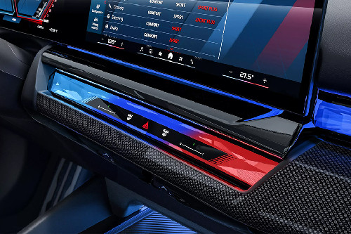 Front AC Controls of บีเอ็มดับเบิลยู เอ็ม 5 ซีดาน