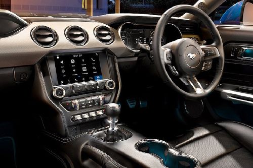 Dashboard View of Mustang