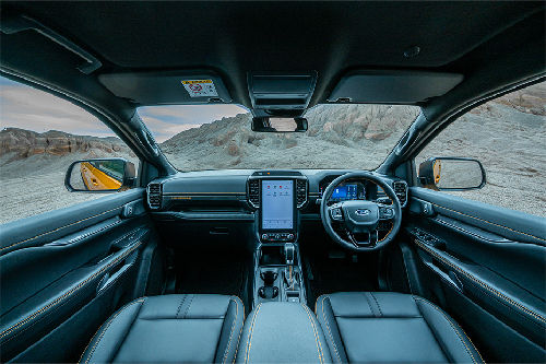 Dashboard View of Ranger Wildtrak