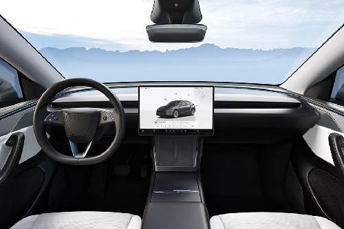 Dashboard View of Model Y