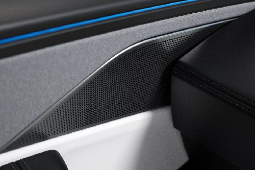 Speakers View of Tesla Model Y