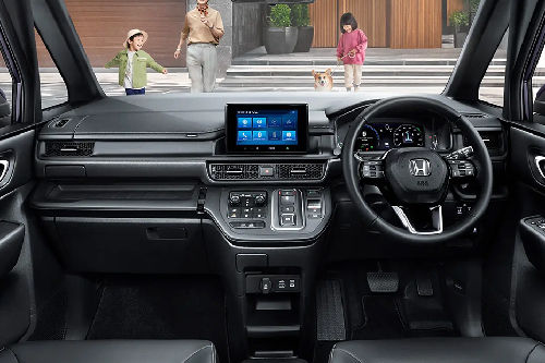 Dashboard View of STEP WGN e:HEV